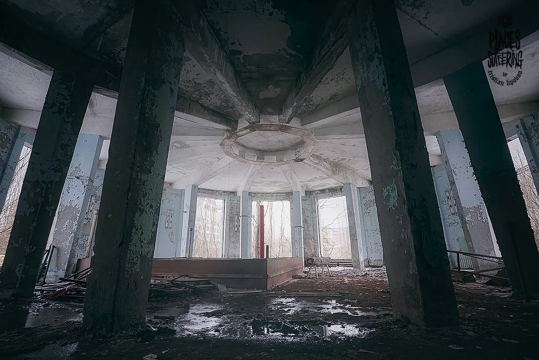 切尔诺贝利核电站周边无人禁区探秘新照 阴森森如《寂静岭》一般