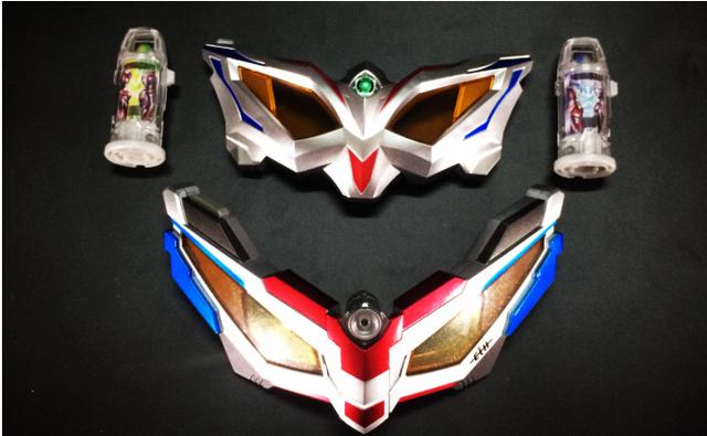 上面一颗红色的宝石,戴在手指上面非常好看,雷欧奥特曼开始的时候战斗