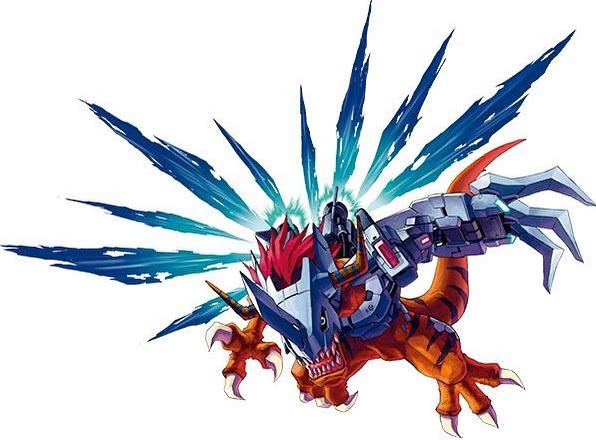 数码宝贝亚古兽x抗体进化之路战斗暴龙兽之间又有什么不同