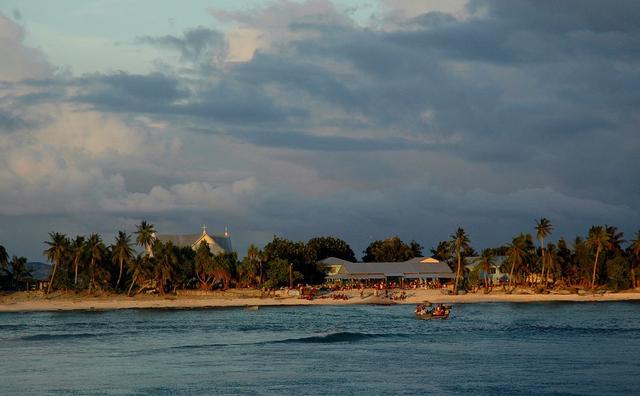 世界上最小的群岛位于南太平洋的托克劳群岛只有三个珊瑚岛