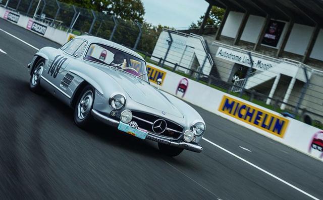 曾驰骋在赛道上的银箭传奇 1955款奔驰300sl sportabteilung