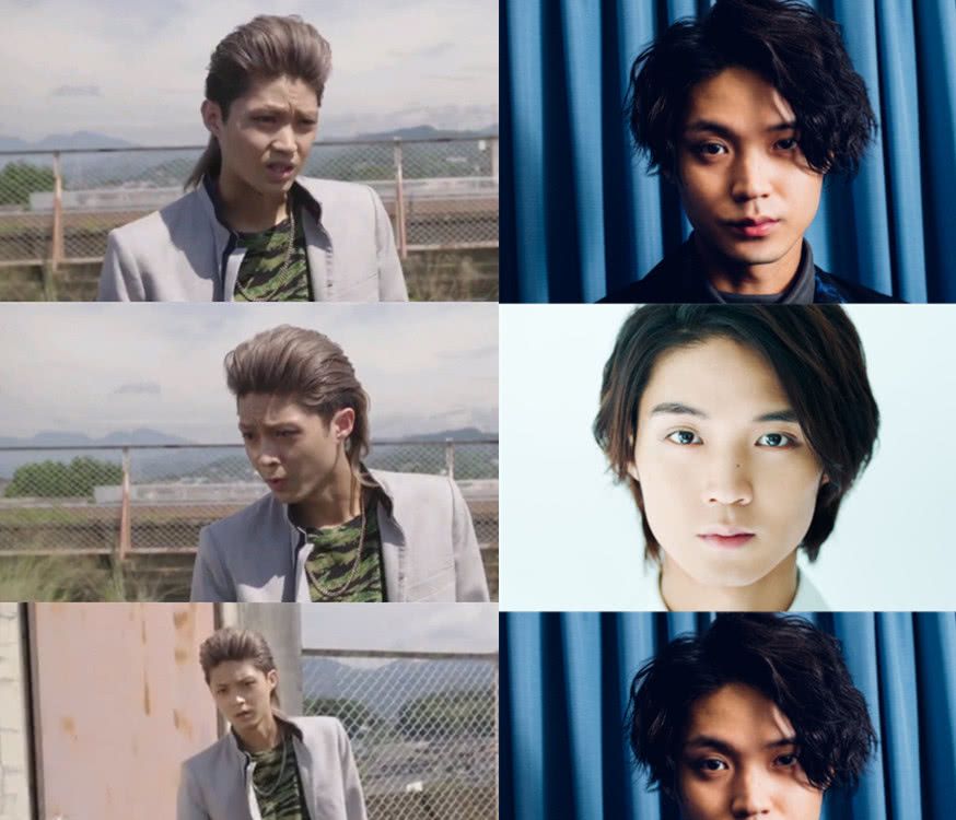 智司虽然在剧中看起来很高大很威猛,但是顶着比金