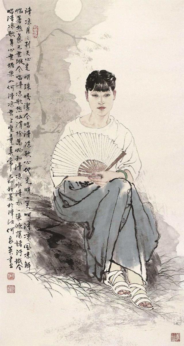 著名画家何家英国画作品欣赏