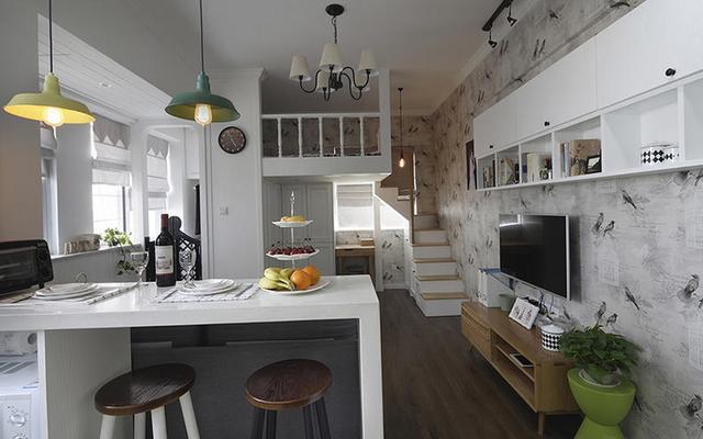 小户型复式房装修,我觉得就该这样装,真的是十分的大气