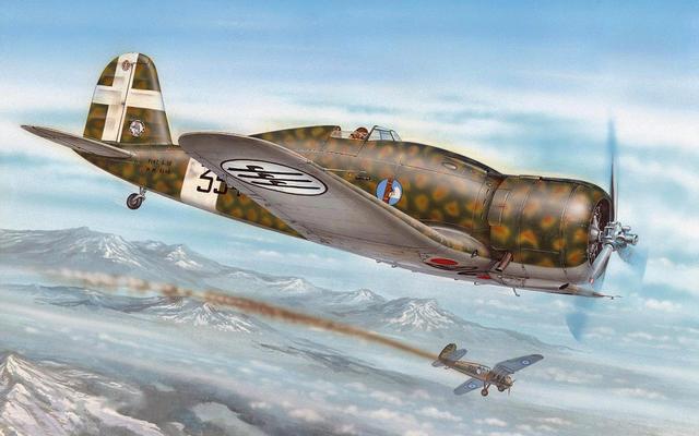 二战中炫酷的战斗机彩色桌面级高清大图看的好过瘾