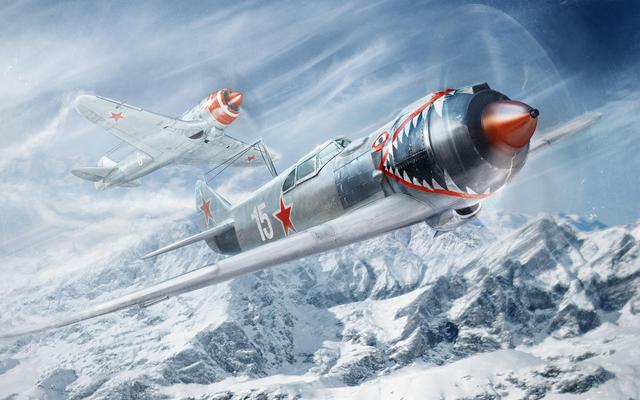 二战中炫酷的战斗机彩色桌面级高清大图看的好过瘾