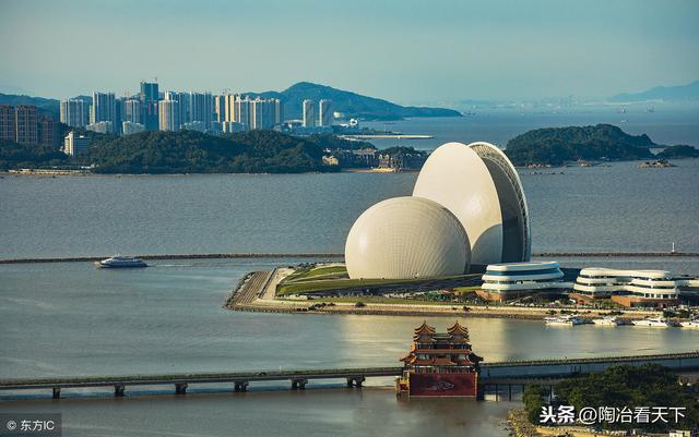 这个美丽的贝壳建筑已成为珠海热门拍照网红景点