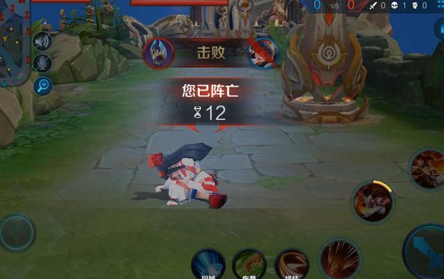 王者荣耀不同视角下的阵亡姿势公孙离跪着就没了米莱迪翘屁股