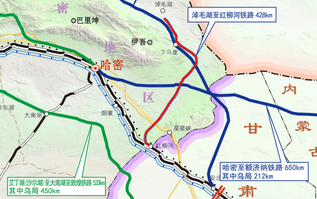 临哈铁路线路图图片