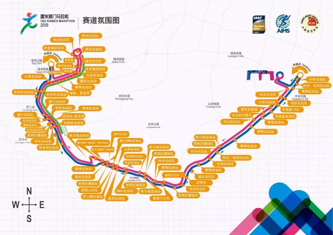 2019廈門國際馬拉松賽倒計時,哪裡限行?幾點開跑?哪裡觀賽?