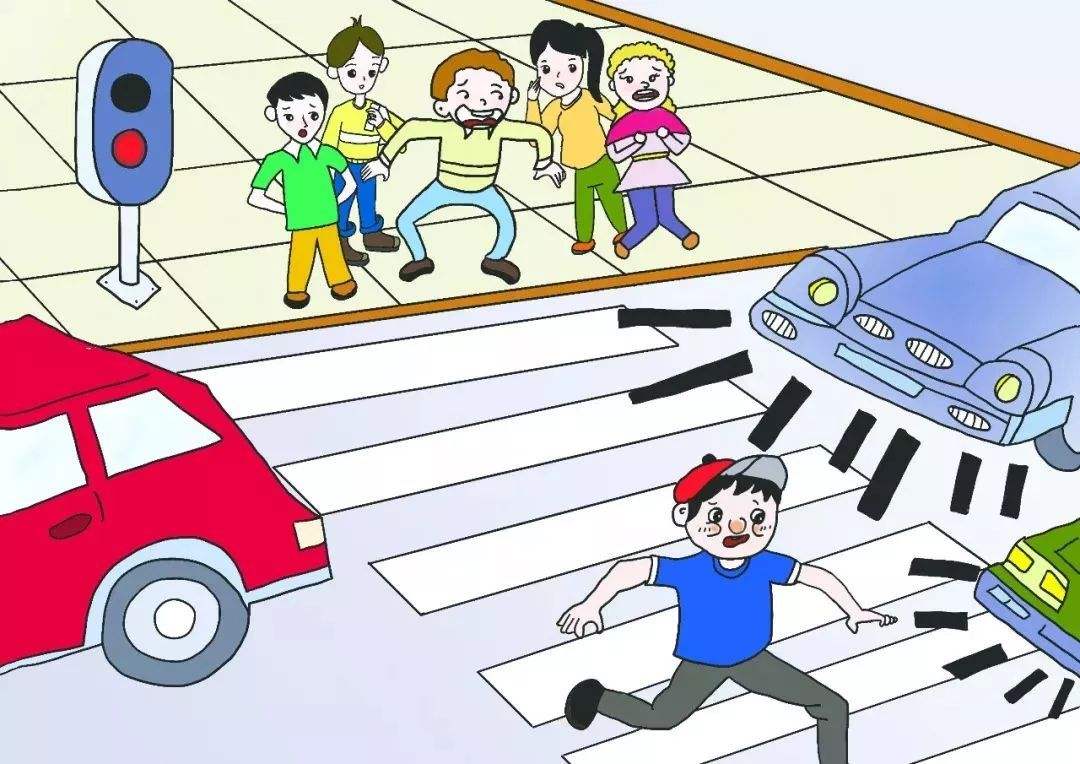 行人闯红灯被撞为啥司机也要承担责任,明白这几点不再傻傻赔钱