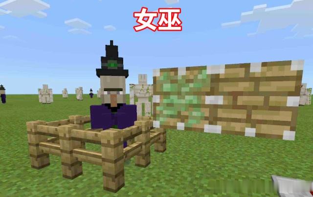 我的世界你不知道的生物原型女巫是村民变异形成的学习了