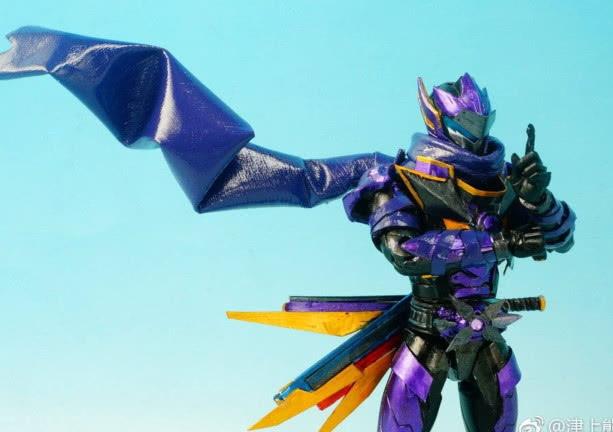 大神自制铠甲勇士"忍帅",假面骑士忍者和狼帅融合,颜值逆天!