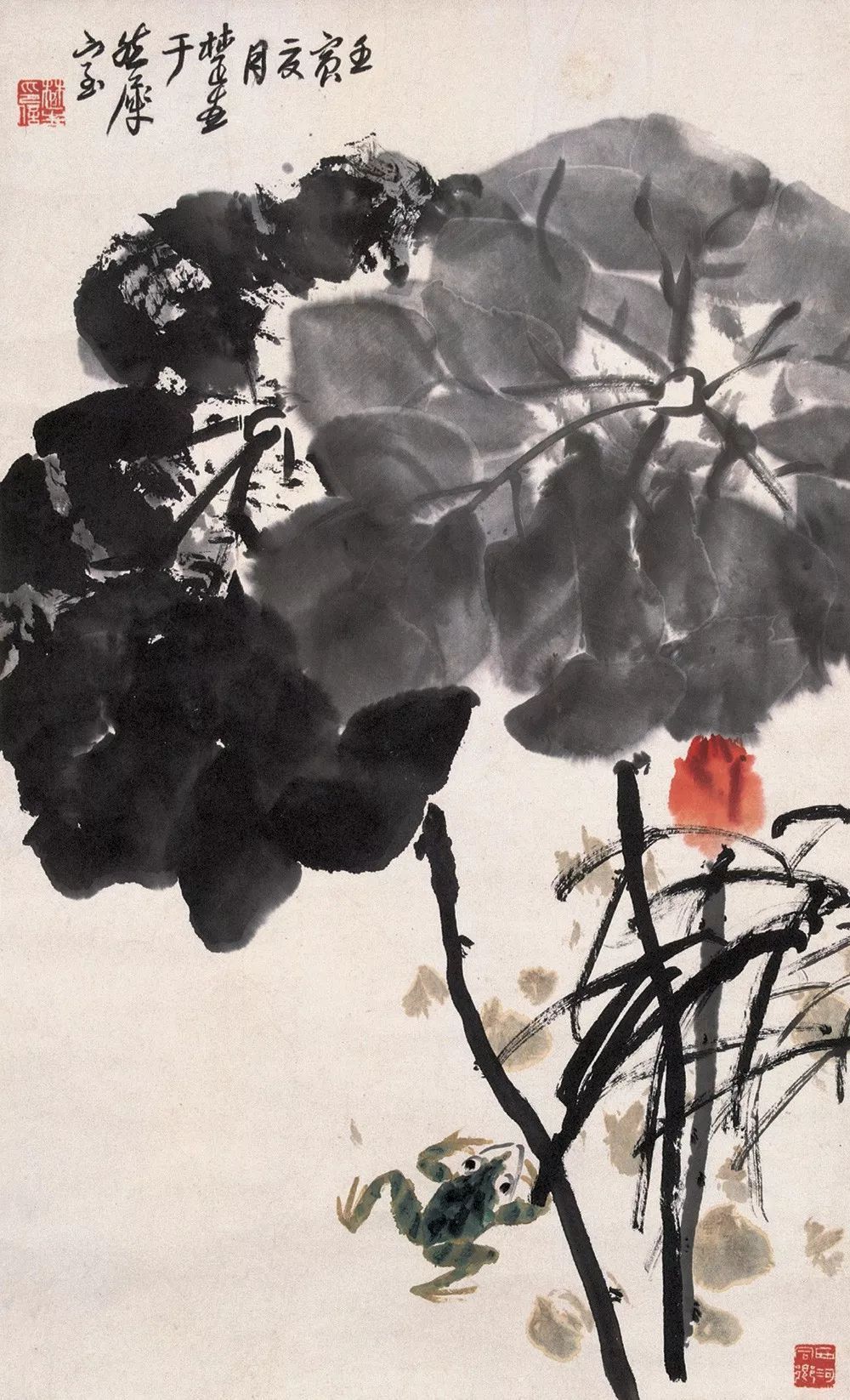 来楚生作品欣赏上世纪八十年代,国内相继出版了《来楚生法书集》