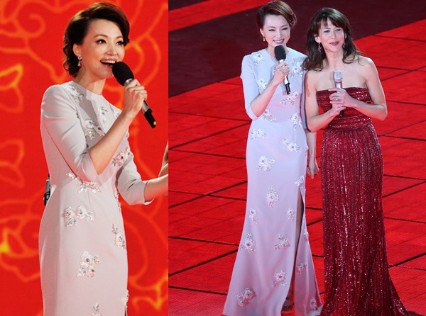 而苏菲玛索的确与中国有着不解之缘,在马年春晚的舞台,与中国著名歌唱