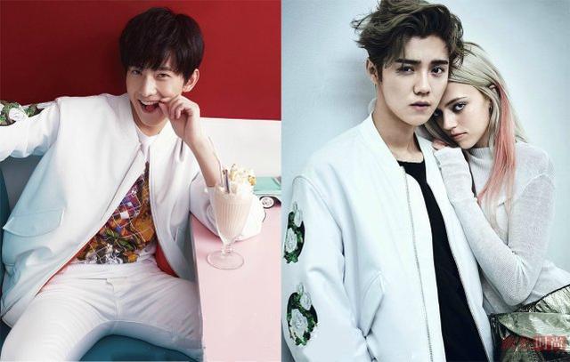 90后一线男星,鹿晗杨洋多次撞衫又撞型,隔1岁差距挺大的