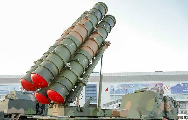 空军红旗22防空导弹射击猛图