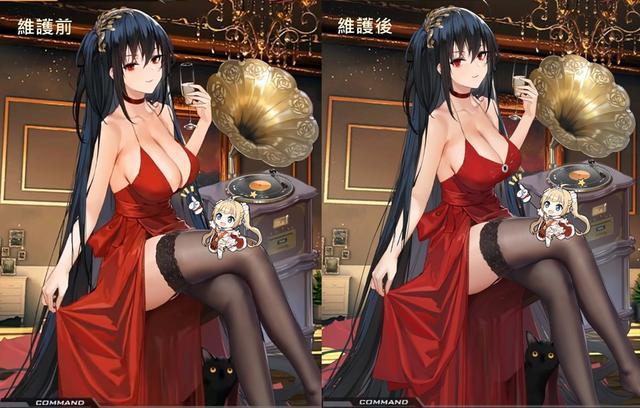 碧蓝航线日服大凤立绘修改国服玩家喜闻乐见