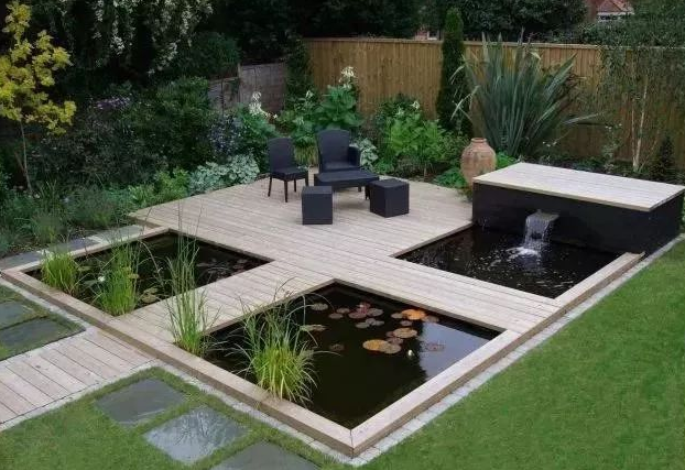 庭院|水景|水池_新浪新闻