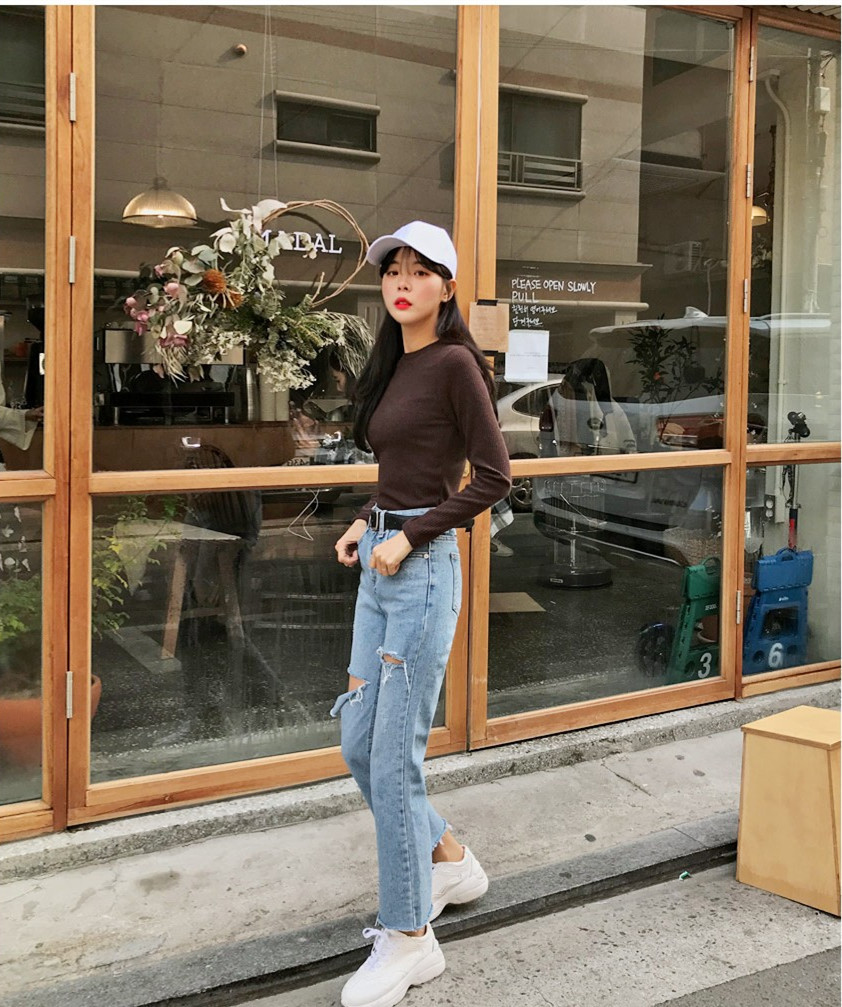 腿粗的女生的秋季穿搭技巧时尚博主示范秋日最美look