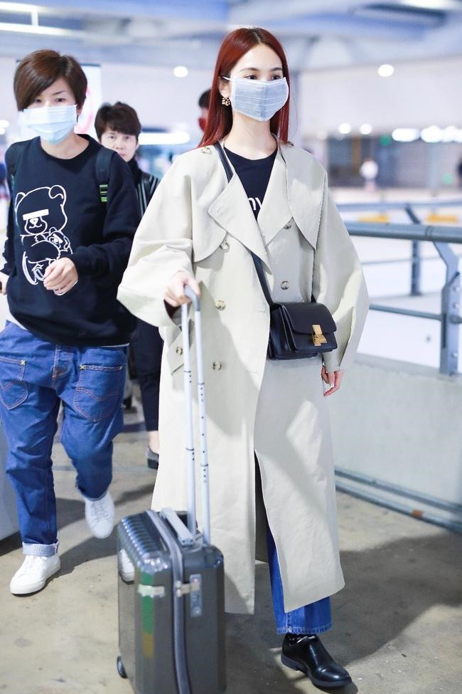 杨丞琳身高158cm穿风衣到脚居然不显矮网友李荣浩笑了