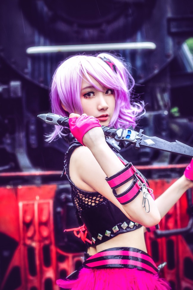 枪神纪cos御姐制服刀锋