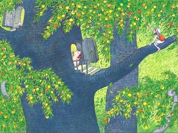 几米在1998年8月首度出版了个人长篇绘本《森林里的秘密》,这本书一经