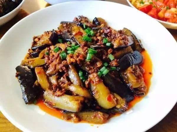 菜谱肉末烧茄子蒜苗炒鸡蛋西兰花油豆腐