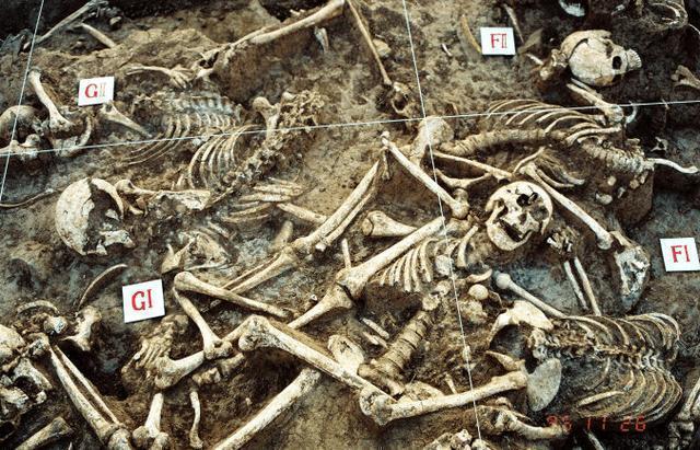 长平之战有多血腥惨烈看看赵军尸骨发掘现场就明白了