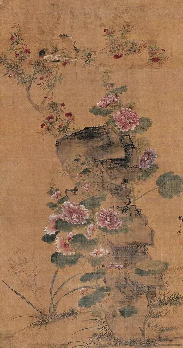 吴门画派周之冕花鸟画作品欣赏