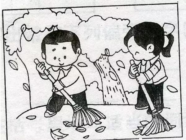 一年级语文看图写话23篇范文,建议收藏,没准期末考试就遇到了!