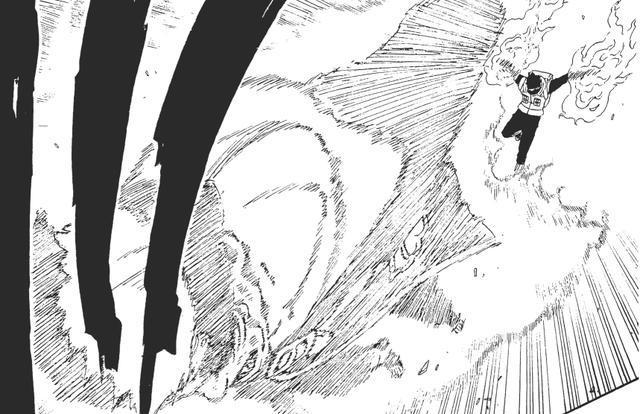 全力以赴,却没意识到"阿凯只会体术"这个事实,误认为阿凯的昼虎是忍术