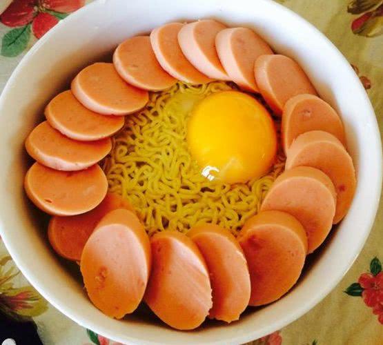 公认泡面最佳cp,火腿肠排第一,看到最后一个吃货心动了!