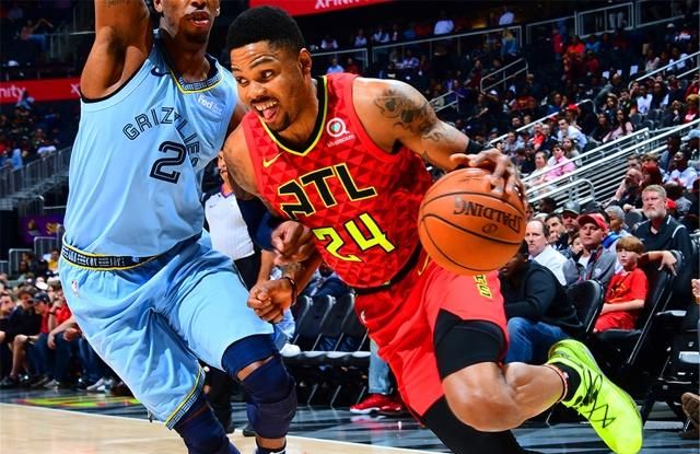 老鹰3人得分破20中断灰熊3连胜,特雷杨拿下22分8助攻