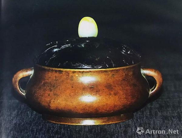 宣德炉上的"玉堂清玩"款