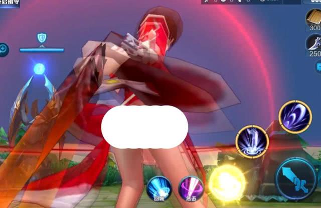 王者荣耀福利图,小乔衣服要掉了,露娜衣服一个样.