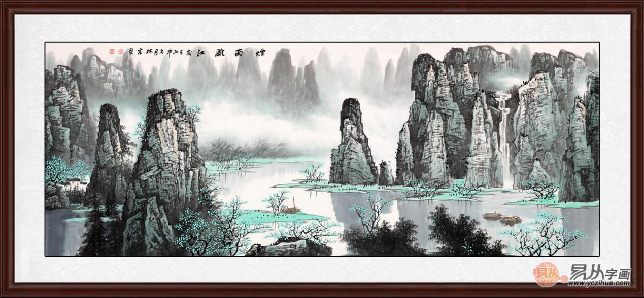 客厅装饰挂什么画合适 有品位还能搞收藏的经典国画