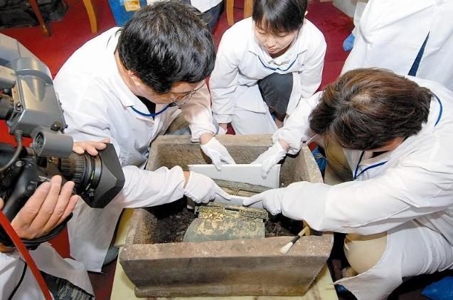 太原神秘地宫里金棺上的蝴蝶结为什么多国专家没人敢解开