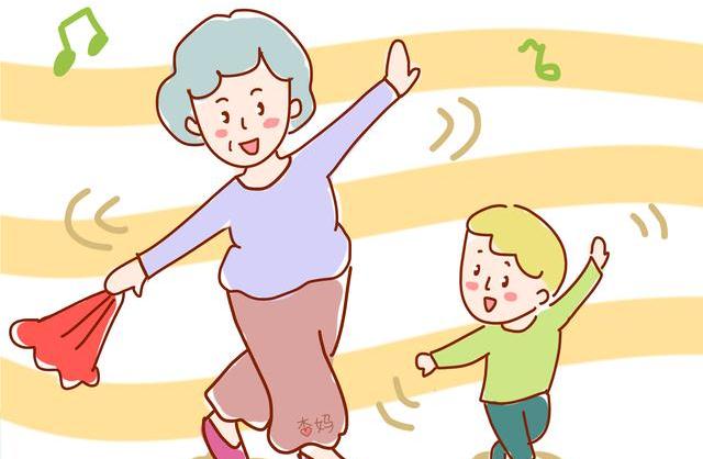 孙子跳舞天赋满点,全是奶奶功劳,谁还说老人带娃不好?