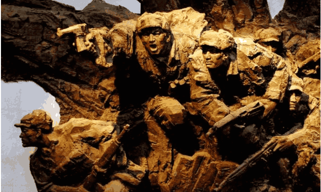 国共双方几十万人在一个小村里进行的大战塔山阻击战