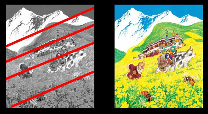 【热门】绘画构图法基础