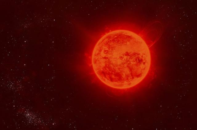 比邻星:位于“南门二”三合星中的第三颗星,是距离太阳最近恒星
