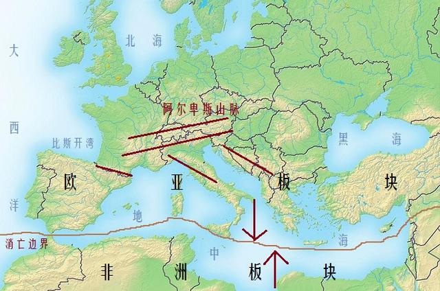 其中耸立在法国和意大利之间的勃朗峰是阿尔卑斯山脉的主峰,海拔高度