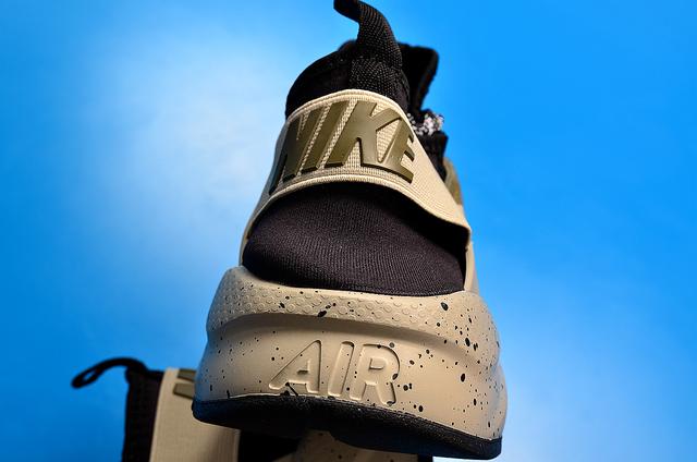 nikeid air huarache run 灰绿