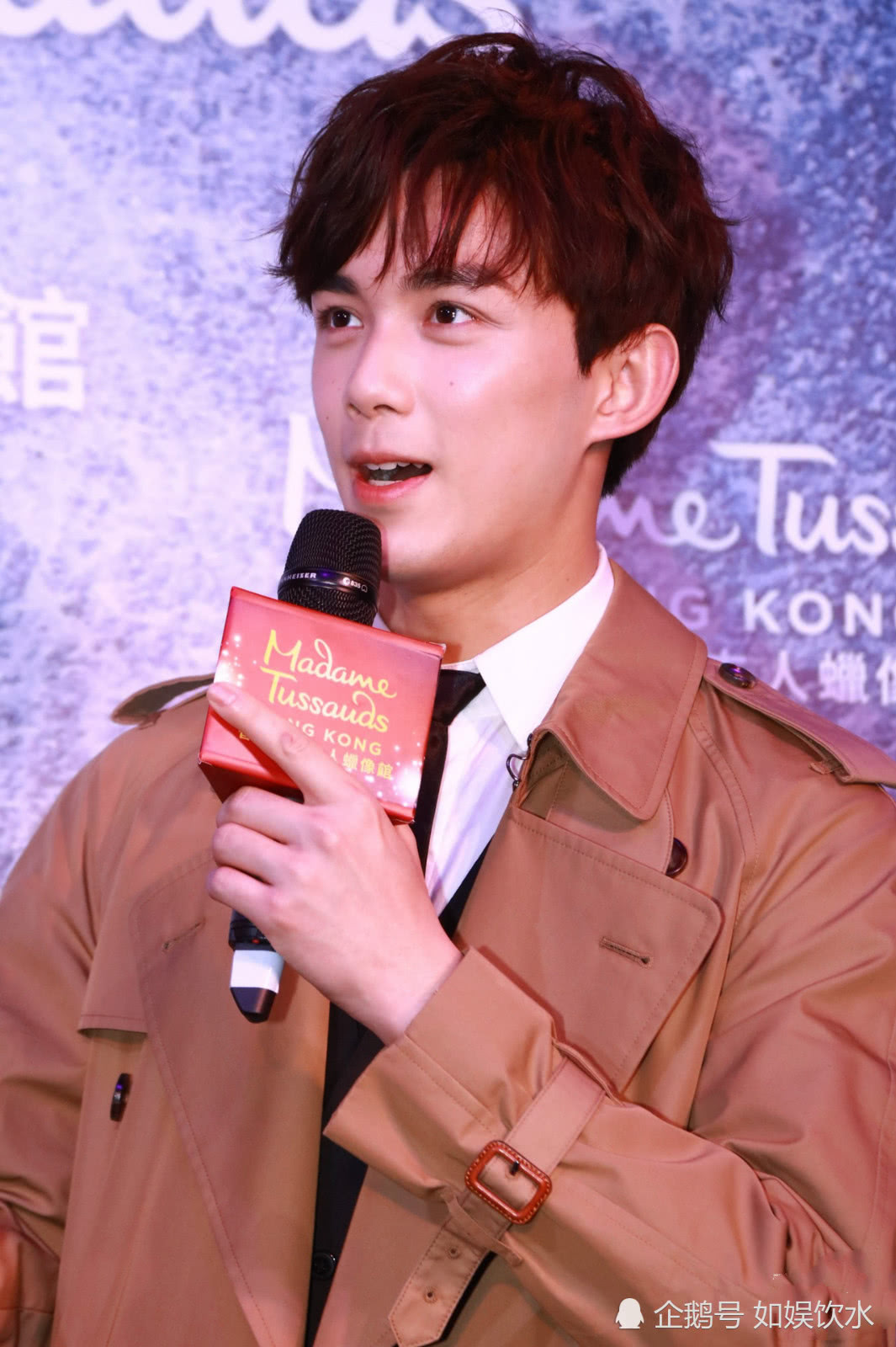 吴磊第二尊蜡像入驻香港杜莎夫人蜡像馆,用这三个字给蜡像命名