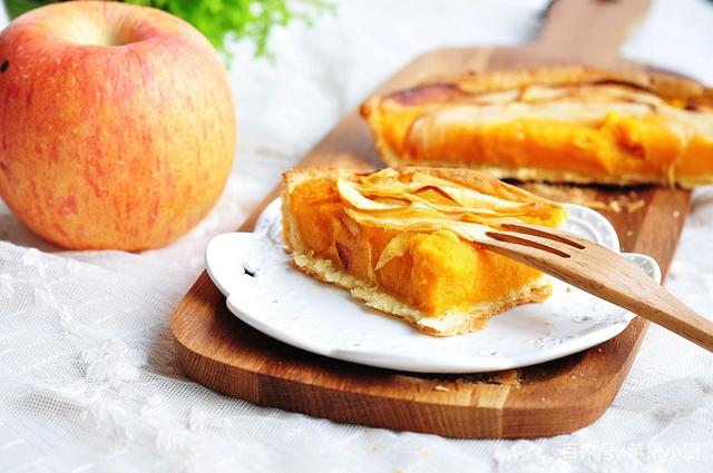 好吃甜品自已做,一个红薯,一个苹果,一杯面粉,又香又甜!