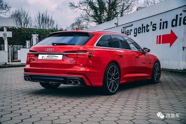 首改低趴的全新奥迪a6旅行版,颜值逼人让人看了直流口水!