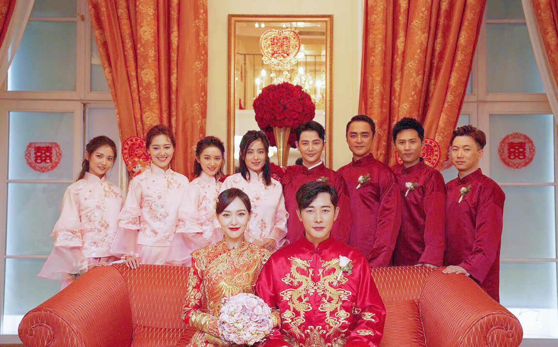 罗晋唐嫣婚礼明道当伴郎原来他与罗晋的关系竟然这么好