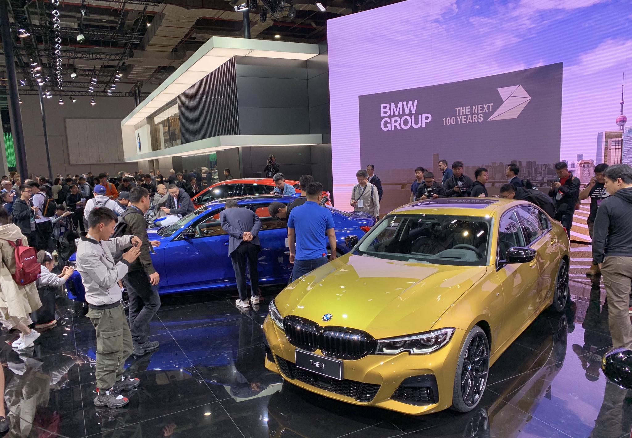 2019上海车展,第七代宝马三系加长版轴距超过五系标轴版