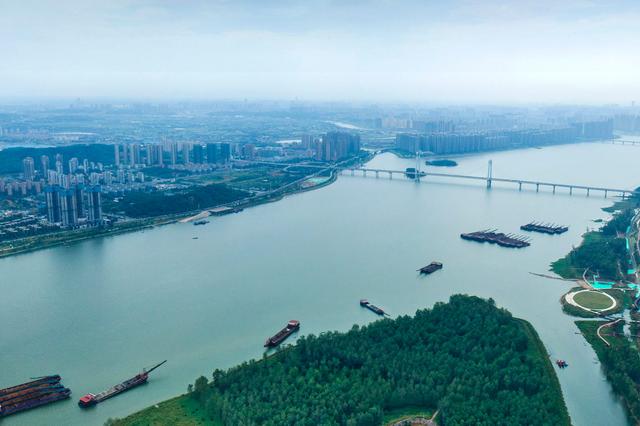 长沙望城月亮岛金星北区域10月最新建设进展航拍大熊看楼